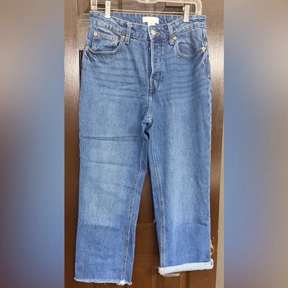 H&M Straight Mom Jeans - Picture 1 of 5